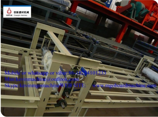 50HZ entièrement/chaîne de production semi automatique de panneau de MgO pour des matériaux de construction