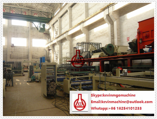 Chaîne de production légère de panneau de ciment de fibre de panneau de mur d'ENV degré élevé d'automatisation