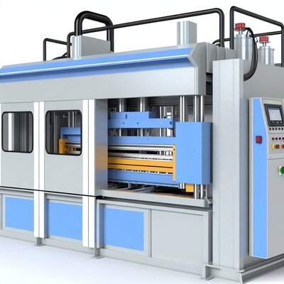 Machine de formage de panneaux muraux à trois phases de couleur personnalisée pour panneaux muraux doubles