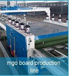 Panneau de la CE faisant machine la fibre de verre cimenter et la production de panneau de matériaux de poudre de MgO