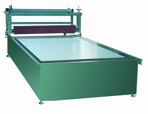 Manuel de la structure en acier / machine de formage sous vide semi-automatique pour PVC / PE / PET / HIPS