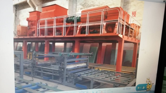Machines de fabrication de portes pour panneaux sandwich MgO ignifuges / panneaux de ciment à fibres