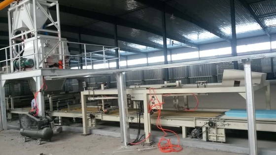 Machines de fabrication de portes pour panneaux sandwich MgO ignifuges / panneaux de ciment à fibres