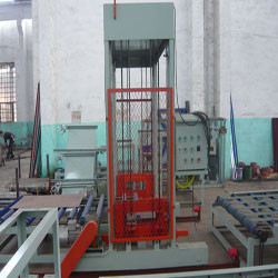 Machine de pressage de porte en carton GRC, machine automatique de fabrication de panneaux sandwich MgO