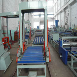 Système de commande automatique PLC Machine à panneaux sandwich MgO pour la fabrication de portes ignifuges