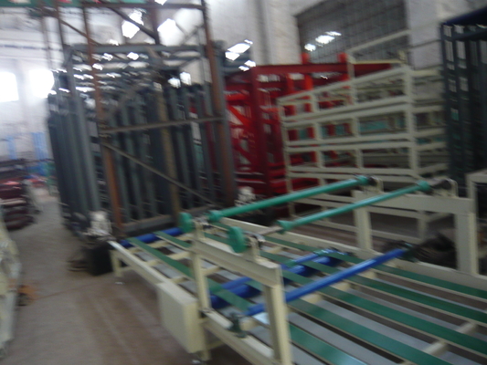 Légère ligne de production de porte en fibre de ciment avec système de mélange entièrement automatique