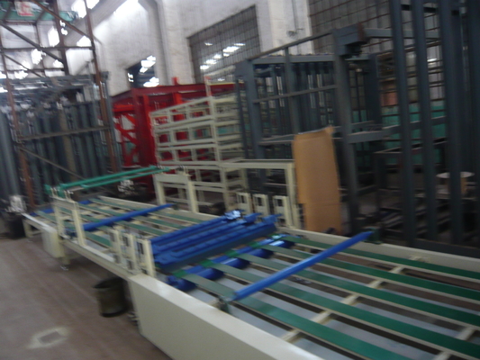 Légère ligne de production de porte en fibre de ciment avec système de mélange entièrement automatique