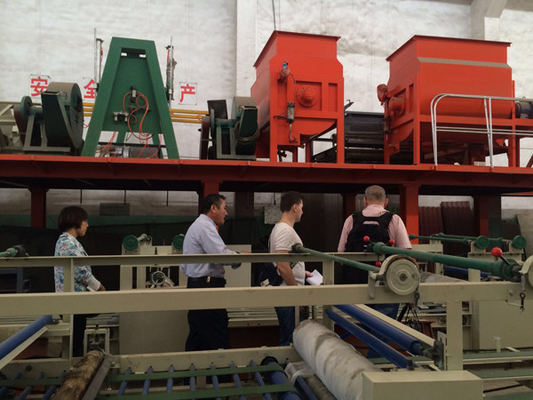 Machines de fabrication de portes composites ignifuges Mgo