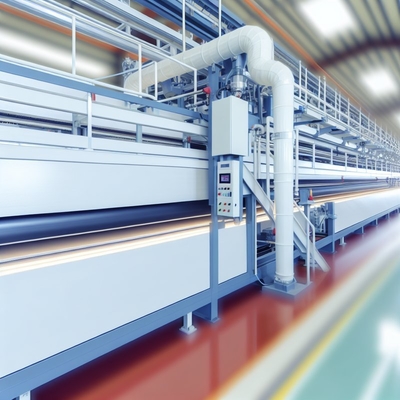 Ligne de production de panneaux de ciment à fibre personnalisable avec une absorption d'eau ≤ 10%
