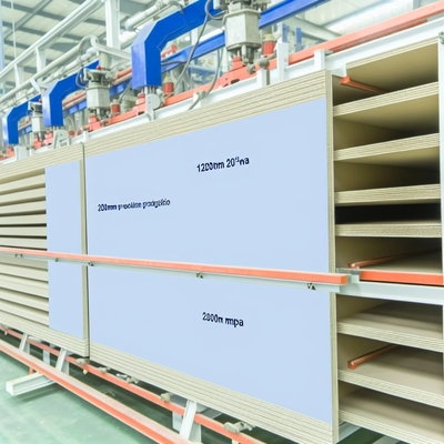 Ligne de production de panneaux en fibres-ciment pour largeur 1200mm & résistance ≥20MPa