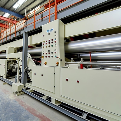 Ligne de production de panneaux en fibres-ciment avec épaisseur de 3 à 25 mm et certification CE
