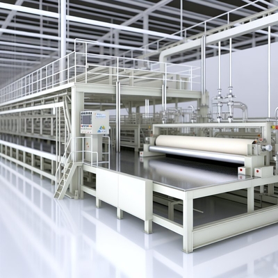 Précision 5 à 20 millions de m2/an Ligne de production de panneaux en fibre de ciment avec une conductivité thermique ≤ 0,25 W/mk