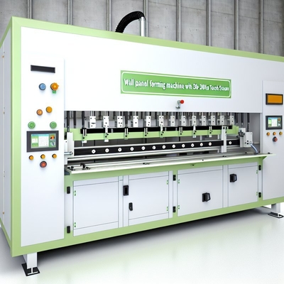 Machine à former les panneaux muraux avec écran tactile Delta, 380V 50Hz