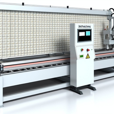 Machine à former les panneaux muraux avec écran tactile Delta, 380V 50Hz