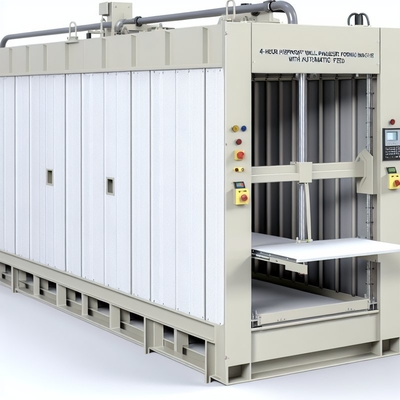 Machine de formage de panneaux muraux ignifuges de 4 heures avec alimentation automatique