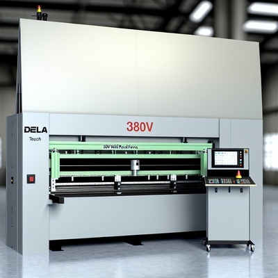 Machine à former les panneaux muraux 380V avec écran tactile Delta et alimentation automatique