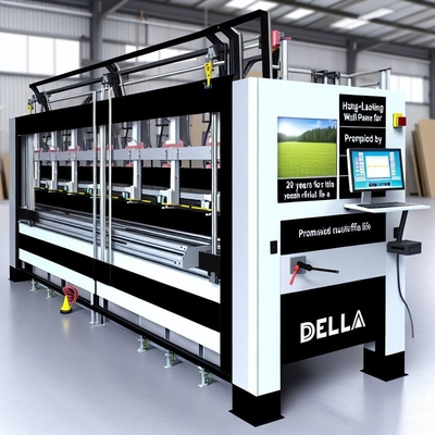 Machine automatique de formage de panneaux muraux avec écran tactile Delta, durée de vie utile de 20 ans