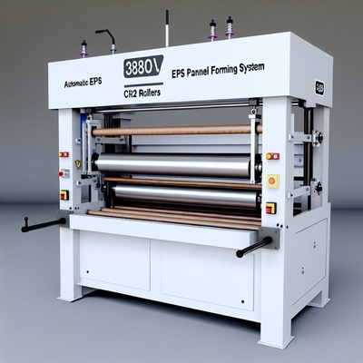 Machine de formage de panneaux muraux 380V avec moussage EPS automatique et rouleaux Cr12