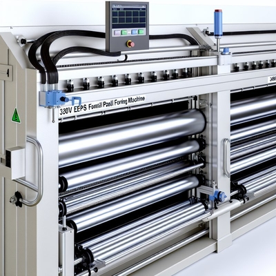 Machine de formage de panneaux muraux 380V avec moussage EPS automatique et rouleaux Cr12
