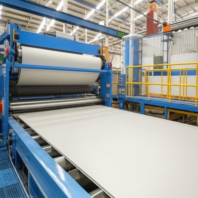 Ligne de fabrication de tôles de fibre de ciment à la pointe de la technologie avec une résistance à la compression ≥ 20 MPa et une isolation acoustique ≥ 45 dB