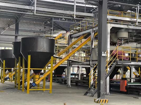 Ligne de production de panneaux de support de carrelage isolants XPS double paroi 380v