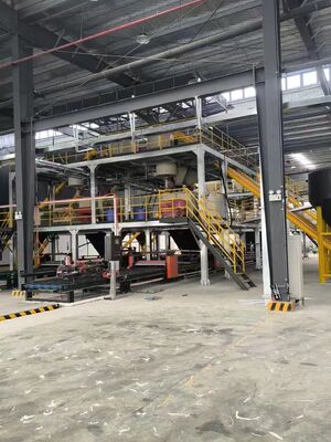 Machine à panneaux de paille autoportante avec une capacité de production de 1000-5000 kg/h et des options de couleur personnalisables