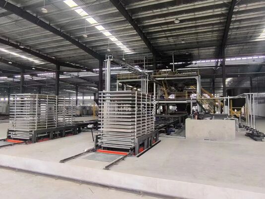 Machine de panneaux muraux XPS traités thermiquement avec une épaisseur de 50 à 250 mm et une puissance de 15 à 30 kW