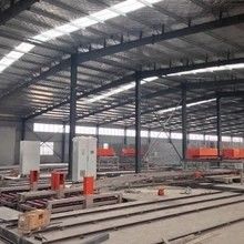 Machine automatique pour panneaux MgO avec une capacité de 2 à 20 millions de m²/an, résistance au feu de classe A1 et longueur de 2400 à 24000 mm