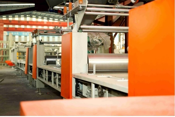 Système de fabrication de panneaux de bois de fibre de verre en treillis en fibre de verre standard CE