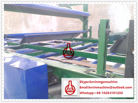 Chaîne de production de panneau de ciment de fibre de méthode de boue d'écoulement, petit pain en acier de texture formant des machines