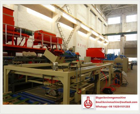 Matériau de construction faisant des machines pour le MgO/Mgcl/la matière première maille de fibre de verre
