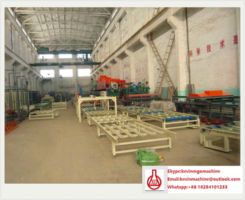 Chaîne de production ignifuge de panneau de MgO de technique d'extrusion pour la couche intermédiaire de construction