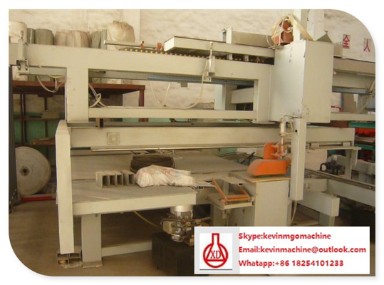 Machine de formage de feuilles de toiture de mur de sandwich à ciment de fibre avec la technologie de expulsion de double rouleau