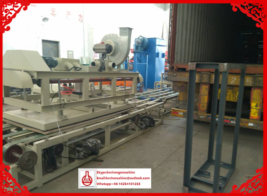 Chaîne de production de panneau d'oxyde de magnésium, machine de rotation de panneau de gypse en lots automatique