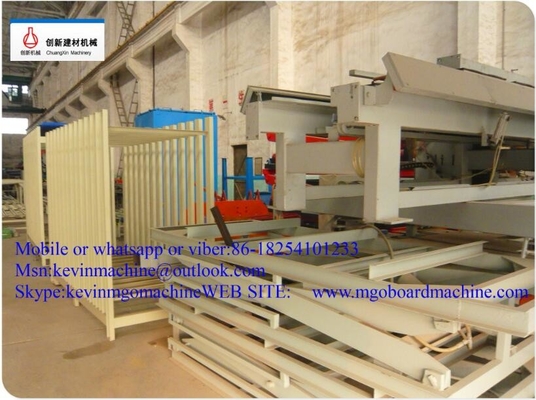 Bleu chaîne de production de panneau de MgO de puissance de 54 kilowatts avec le malaxeur de double axe
