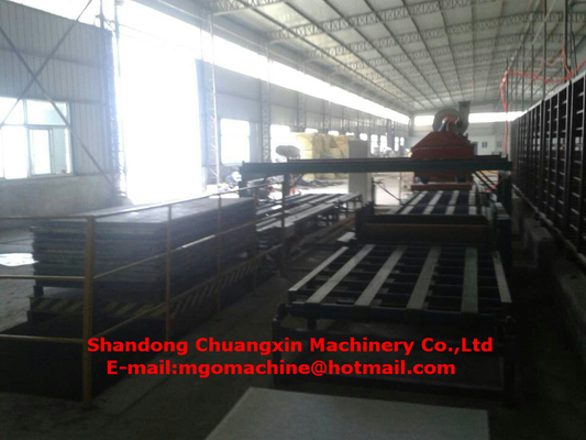 Chaîne de production automatique de panneau de MgO chaîne de production facile de panneau de bâtiment d'opération