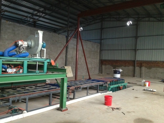 Machine concrète légère de panneau de ciment de fibre de panneau pour le matériau de construction