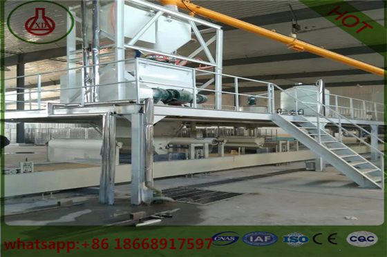 machines ignifuges de production de panneau de silicate de calcium/ligne imperméable de plat de ciment de fibre