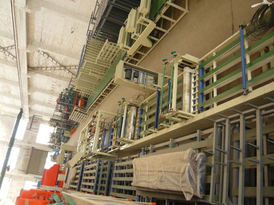 Chaîne de production ignifuge automatique de panneau de MgO machine avec 1200 feuilles par jour 8 heures