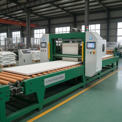 machine automatique de carton mgo incorporant une couleur de produit ajustée pour fournir des résultats de fabrication de carton à oxyde de magnésium