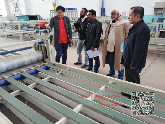 Panneau de MgO de paille de plus grande capacité faisant la machine pour la production de vitesse rapide