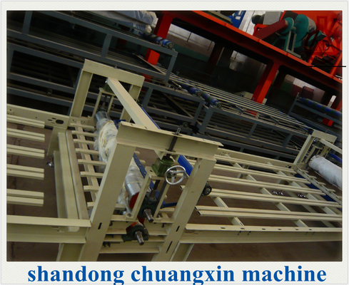 Chaîne de production de panneau de ciment de fibre de perlite d'oxyde de magnésium, machine de panneau de MgO