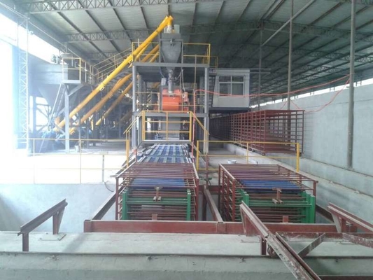 Chaîne de production de panneau de mur de machine de panneau 