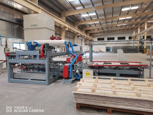 Ligne de production de panneaux en fibre de ciment durable avec isolation acoustique ≥ 45 dB prête à être expédiée